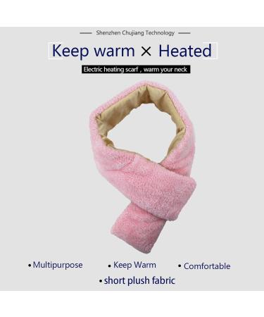 Cypeason 2 PCs Heating Scarf & Neck Pillows - Washable Portable Soft & Comfortable Heated Neck Warmer - Perfect for Relief - Pink - Buy Online on GoSupps.com