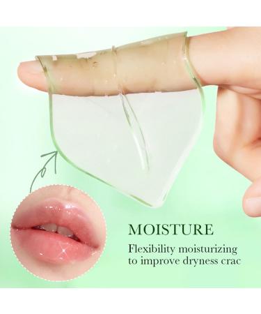 Aloe vera Masque pour les L vres 20 pcs emball s par ment Masque Levre Comprim s Lip Care Nourrit et hydrate R duire les l vres fonc es Illumine la couleur des l vres Nuit & Jour - Buy Online on GoSupps.com