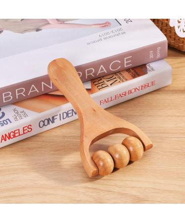 Beavorty Facial Tools & Body Roller - Rubber Wood Massage Device for Face Neck & Legs - Deep Tissue Relief & Relaxation - Buy Online on GoSupps.com