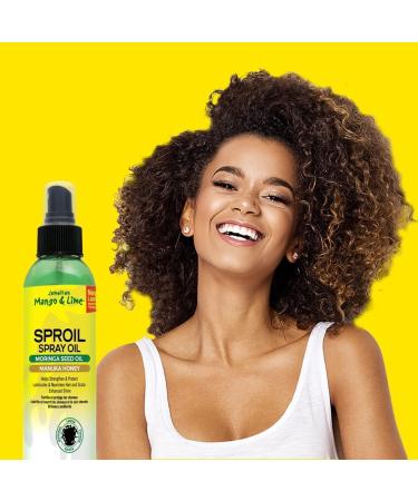 Jamaican Mango & Lime Sproil Spray Oil 6 Fl Oz - Nourishing Hair Treatment - Buy Online on GoSupps.com