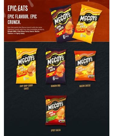 McCoy's FLAME GRILLED STEAK Grab Bag Crisps 45g (Multipack BOX of 36) - Fully loaded with flavour iconic ridged crisp unmistakable crunch Multipack Flame Grilled Steak 1 count (Pack of 36) - Buy Online on GoSupps.com