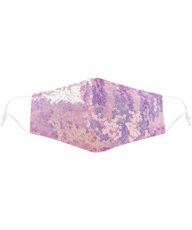 Lieikic Elegant Glitter Mouth Protection - Reusable Washable Neck Scarf for Halloween & Parties - Buy Online on GoSupps.com