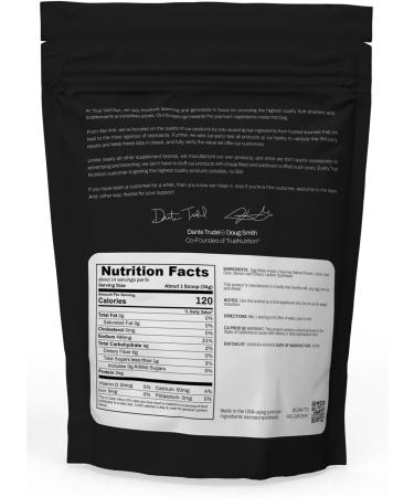 True Nutrition Egg White Protein Powder - Low Carb Keto Paleo Lactose-Free Gluten-Free - Chocolate Fudge Brownie 1lb - Buy Online on GoSupps.com