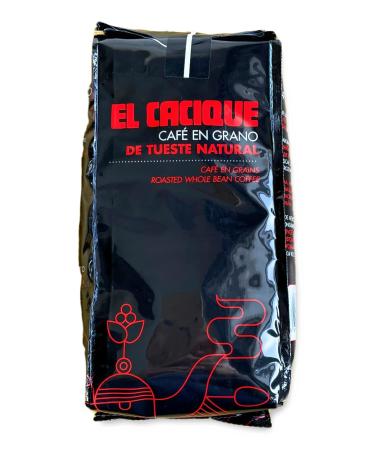 El Cacique coffee beans 1 Kg. (pack of 2)