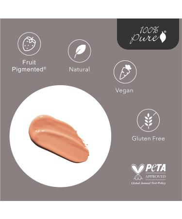 100% PURE Water Foundation Full Coverage Hydrating Makeup - Neutral 3.0 w/Pink Undertones - 1 Fl Oz - Buy Online on GoSupps.com