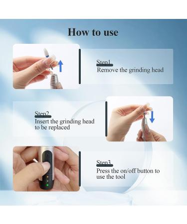TOUCHBeauty Electric Nail File Cordless Nail Drill - Professional Rechargeable Machine for Acrylic Nails, Gel Nails, and Callus Removal | TB-2236 - Buy Online on GoSupps.com