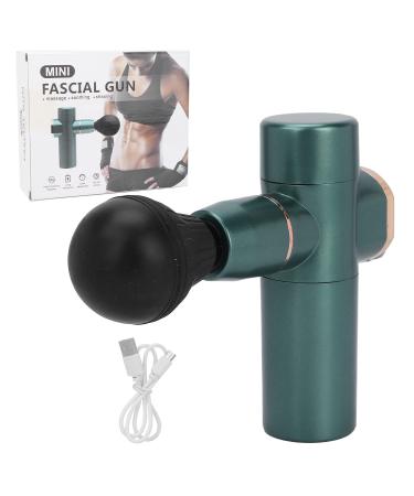 Massage Gun Deep Tissue Massager Electric Back Massager Handheld for Full Body Muscle Massage Athletes(Green)