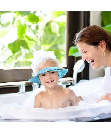 Adjustable Waterproof Baby Shower Cap 3PCS Set for Kids - Shampoo Shield for Toddler Bath Time - Buy Online on GoSupps.com