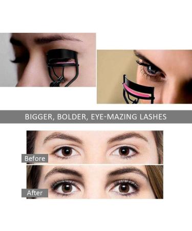 Professional Eyelash Curler with 5 Extra Silicone Pads - Essential Makeup Tool for Women - Buy Online on GoSupps.com