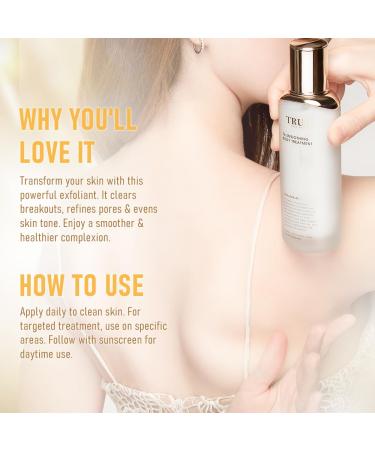 TRUU 76 Body Lotion - Advanced Exfoliating Treatment with Probiotics & Willow Bark Extract for Smooth Hydrated Skin | 4.1 Fl. Oz | International Shipping Available - Buy Online on GoSupps.com
