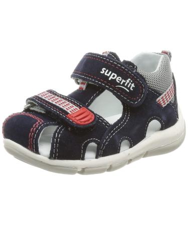 Superfit Baby Boys Freddy Sandals 7.5 UK Child Blue Ocean Combination 81