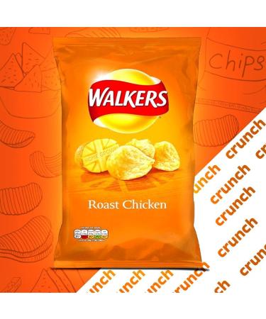 Walkers Roast Chicken Flavor Crisps 32 X 32.5g Pack Sold By VR Angel | Crisp up your day - Buy Online on GoSupps.com