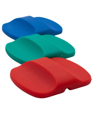 Magnetic slider compatible with Yeti - magnetic slider replacement, compatible with all Yeti magnetic lids (3 pack) Red, Blue, Green