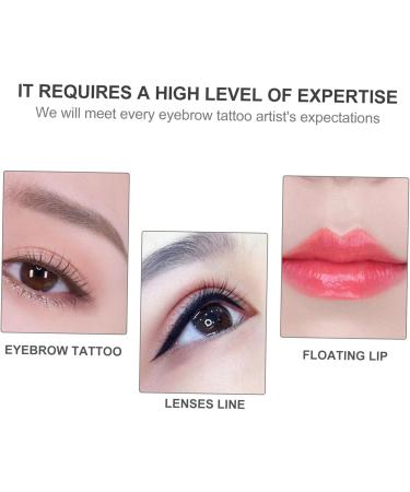 Angoily Microblading Manual Alloy Supply Eyebrow Pen Aluminium Make Embroidered 14.2x0.9cm Red - Buy Online on GoSupps.com