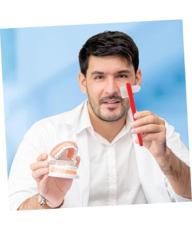 Buy Mikinona 4-Piece Travel Toothbrush Set for Braces & Prosthesis Care | Portable Cleaning Solution - Buy Online on GoSupps.com