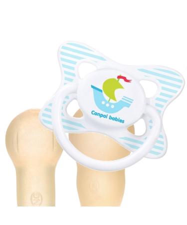 Canpol babies pacifier Summertime latex cherry shape round 1 pc. (0 - 6 months)
