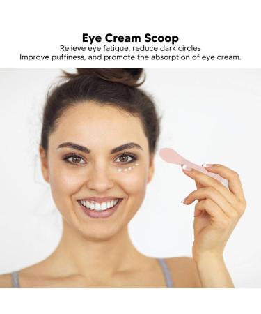 Buy Eye Cream Spatula & Silicone Scoop - Mini Cosmetic Applicator for Makeup & Masks - International Shipping - Buy Online on GoSupps.com