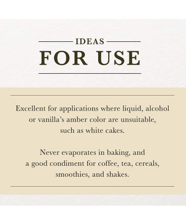 Cooks Pure Vanilla Powder - 4.5 oz 2 Pack, Gourmet Fresh Premium Vanilla - Buy Online on GoSupps.com