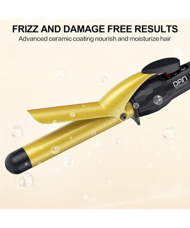 DAN Technology 1 Inch Curling Iron - 25mm Hair Curler for All Hair Types | Dual Voltage Fast Heat Up Curling Wand for Curls & Waves - Buy Online on GoSupps.com