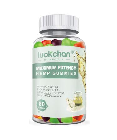 Hemp Gummies High Potency Natural for Adults (Mulberry)