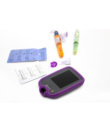 Patchinga Soft Silicone Protective Cover for Freestyle Libre Reader 1 2 & 3 - Shockproof Anti-Slip Scratch Resistant - Available in 9 Colors (Purple) - Buy Online on GoSupps.com