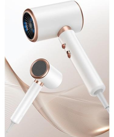 Srutueo US Plug Hair Dryer Strong Powered Hot Cold Wind Hair Dryer 1500W 5-Step Hair Dryer Easy to Use - Buy Online on GoSupps.com