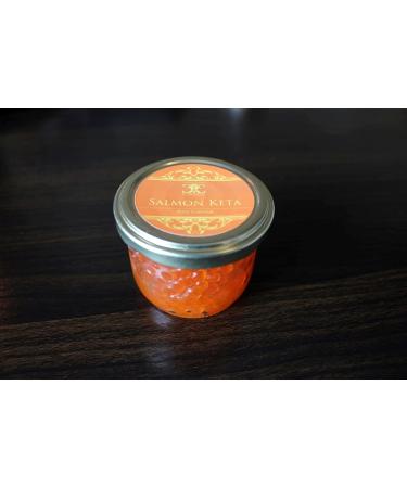2 x 100 gr. Alaskan Keta Salmon Caviar (wild caught) - Buy Online on GoSupps.com