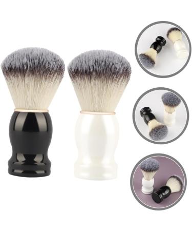 Magiclulu 10 STK Manual Razor Brush - Sustainable Mustache & Beard Cleaning Accessories for Men | Multi-Purpose Wood Handle Razor Brush for Households - Buy Online on GoSupps.com