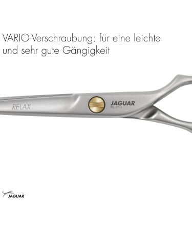 Jaguar Haircoat Pre Style Relax 5.5 Hairdresser Scissors | Offset Design | Made in Germany | Haircase Harness 14 cm - International Shipping - Buy Online on GoSupps.com