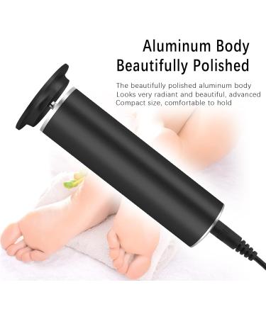 Electric Foot Callus Remover (Speed Adjustable) with 60pcs Replacement Pads Professional Pedicure Foot File Sander Tool for Women Men Dead Dry Hard Skin Removal (Black) - Buy Online on GoSupps.com