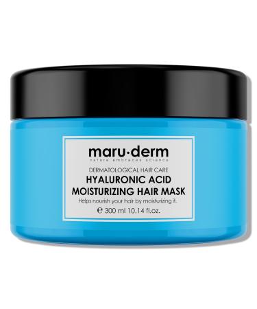 maru.derm Maruderm Hydrating Hair Mask with Hyaluronic Acid - Nourishing & Repairing Care for Dry and Dehydrated Hair 300 ml