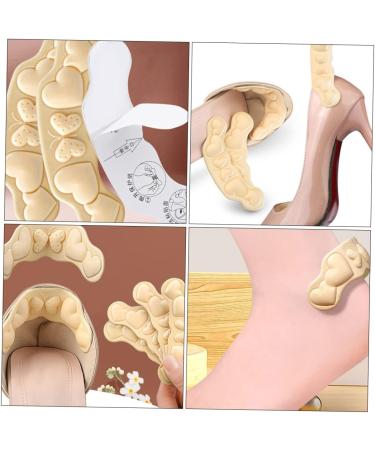 FRCOLOR 6pcs High Heel Stickers - Cushioned Inserts for Women s Heels & Boots - Heel Grips & Foot Pads - Size: 10x0.5CM - Perfect for Comfort & Stability - Buy Online on GoSupps.com