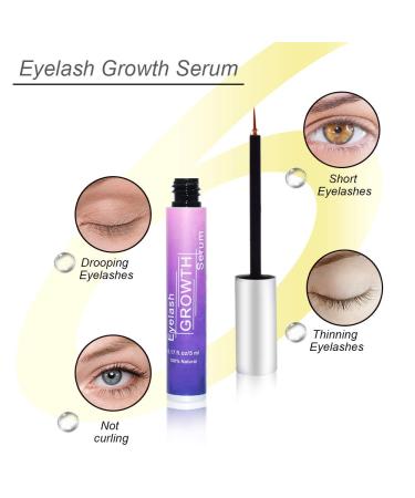 Eyelash Growth Serum | Longer Fuller & Thicker Lashes | Dense & Slender Lashes - Eyelash-1 - Buy Online on GoSupps.com