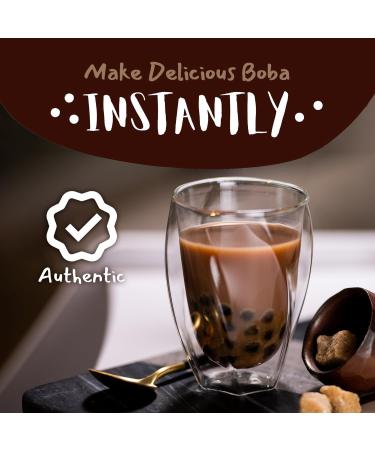 Flavfar Premium Instant Vietnamese Coffee Boba Kit with Chewy Tapioca Pearls - Ready in 25 Seconds - Ultimate Bubble Tea Experience with Boba Straws - Gift for Bubble Tea Lovers - 5 Servings - Buy Online on GoSupps.com