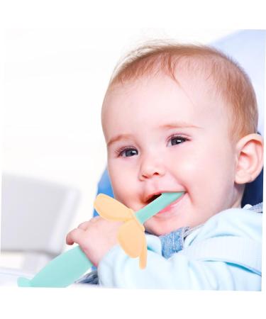 Healvian Baby Toothbrush Set - 3 STK Infant Dental Care Soft Bristles Training Toothbrushes for Children - Buy Online on GoSupps.com
