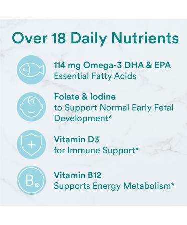 SmartyPants Prenatal Vitamins for Women - Omega 3, Multivitamin Gummies, 120 Count - Buy Online on GoSupps.com