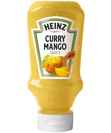 Sauce Heinz mangue et au cari - 220ml Barbecue 200 ml (Lot de 1)