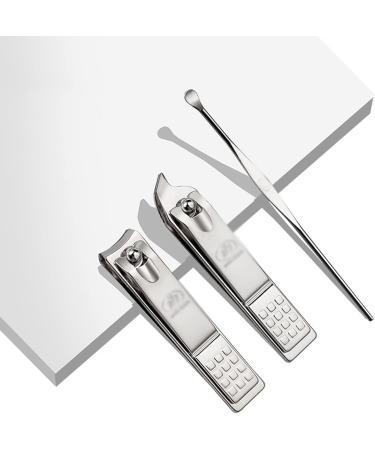 Nail Clippers Set Nail Clippers Pedicure and Nail Tool Set Travel Manicure Tools 3 in 1 Stainless Steel Manicure Set Professional Nail Clippers Nail Care (Color : A) - Buy Online on GoSupps.com