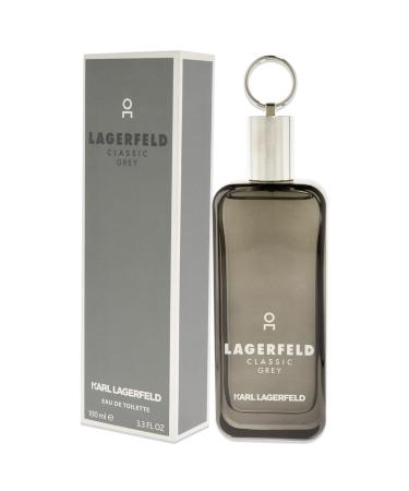 KARL LAGERFELD Paris Classic Grey Men EDT Spray 3.3 oz (Pack of 2) 3.3 Fl Oz (Pack of 2) - Buy Online on GoSupps.com