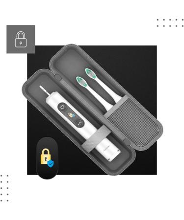 Buy Vertenz Crystal 30 White Electric Toothbrush | 4 Brush Heads Travel Case 2-Minute Timer 5 Modes & Pressure Control for Healthy Gums | International Shipping Available - Buy Online on GoSupps.com