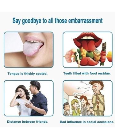 Zonfer Tongue Scraper - Portable Stainless Steel Oral Cleaner for Adults | Improve Oral Hygiene - Buy Online on GoSupps.com