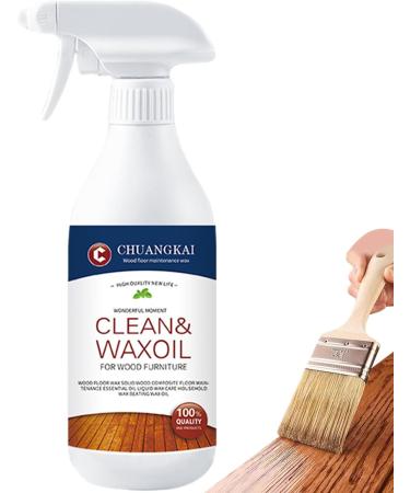 Wood Polish Spray - 16.9oz Liquid Wax Cleaner | Floor Liquid Cleaner Liquid Furniture Wax Cleaning And Maintenance Agent For Brightening Home Tosier - Buy Online on GoSupps.com