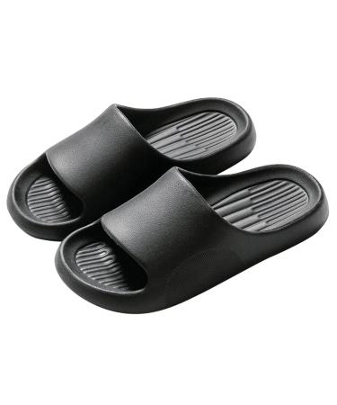 Waldl ufer Women's Slippers & Sandals - Anti-Slip Indoor/Outdoor EVA Shoes for Men & Women | Size 39 40 44 EU - Black - Buy Online on GoSupps.com