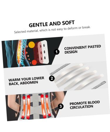 Waist Support Belt for Men & Women | Heated Gym Trainer & Pain Relief | Charcoal Fibre | 120x30cm - Buy Online on GoSupps.com