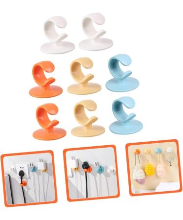 Buy CABILOCK 16 STK Self-Adhesive Wall Hooks - Durable ABS Plastic for Hake Care & Socket Storage - International Shipping Available - Buy Online on GoSupps.com