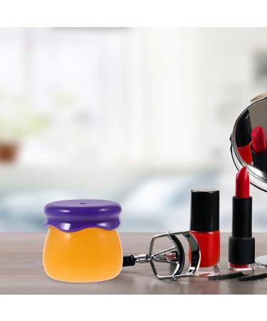 PATKAW Empty Cream Jar Lip Balm Bottle Refillable Cosmetic Sample Container Makeup Plastic Jar with Lid and Spoon for Lotion Cream 6g - Buy Online on GoSupps.com
