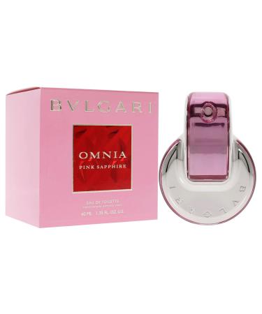 Bvlgari Women's Eau De Toilette Perfume Omnia Pink Sapphire 1.35 Ounce Multi 1.35 Ounce (Pack of 1) - Buy Online on GoSupps.com