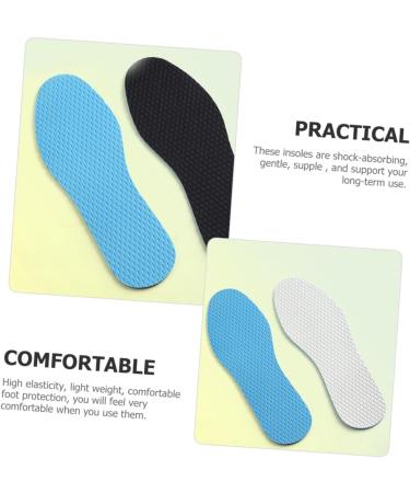 Beaupretty 6 Pairs Cuttable Insoles - Athletic Shoe Inserts for Men & Women | Comfortable Shoe Pads for Standing & Barefoot Use - Buy Online on GoSupps.com