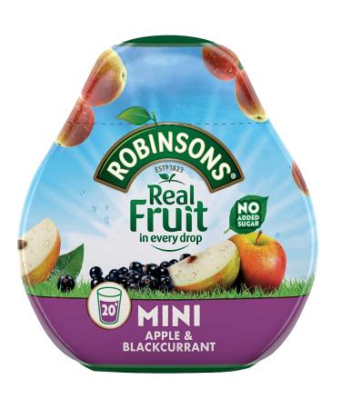 Robinsons Robinsons Squash'd Apple and Blackcurrant No Sugar Added 65 ml