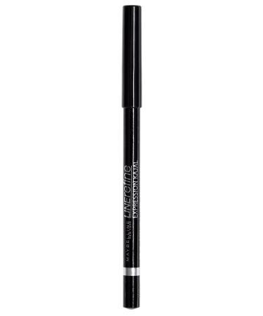 Maybelline New York Expression Kajal Black 33 / Wipfest and water -repellent eyeliner black (precise eyelet easy application) Dermatologically tested 1.14 g
